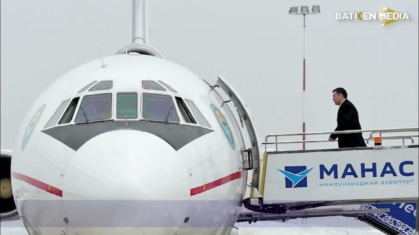 Садыр Жапаров в Китай