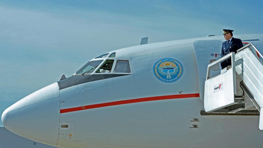 Самолет президента Кыргызской Республики