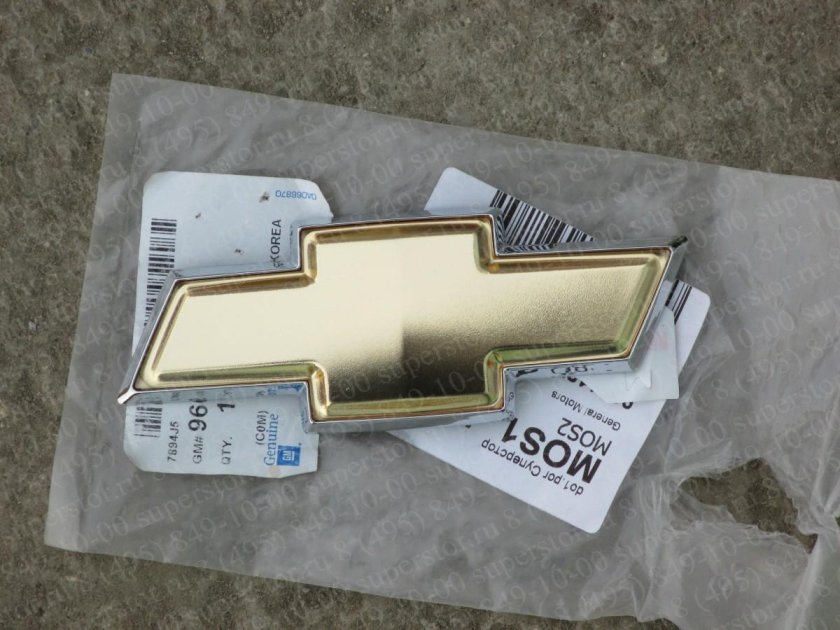 Шильдик Шевроле Ланос