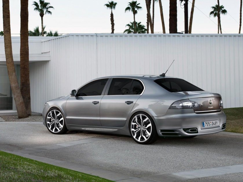 Обвес Skoda Superb 2