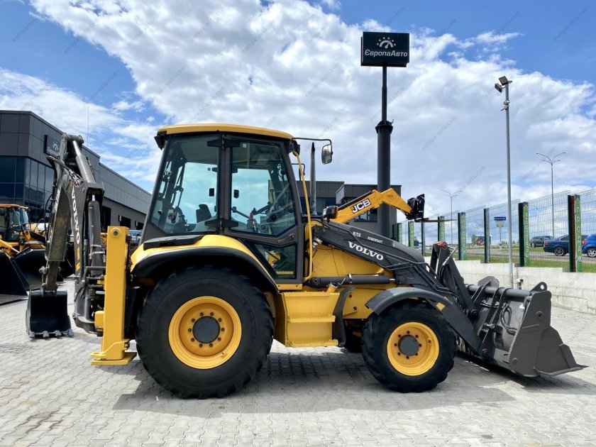 Экскаватор погрузчик вольво