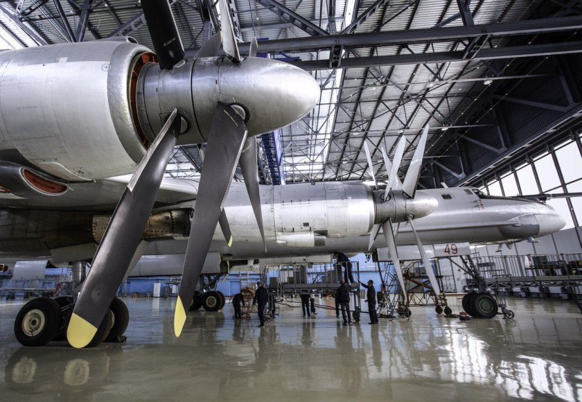 Ту-95мсм кабина