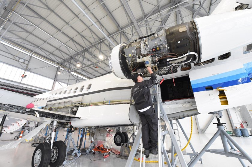 Техническое обслуживание самолета