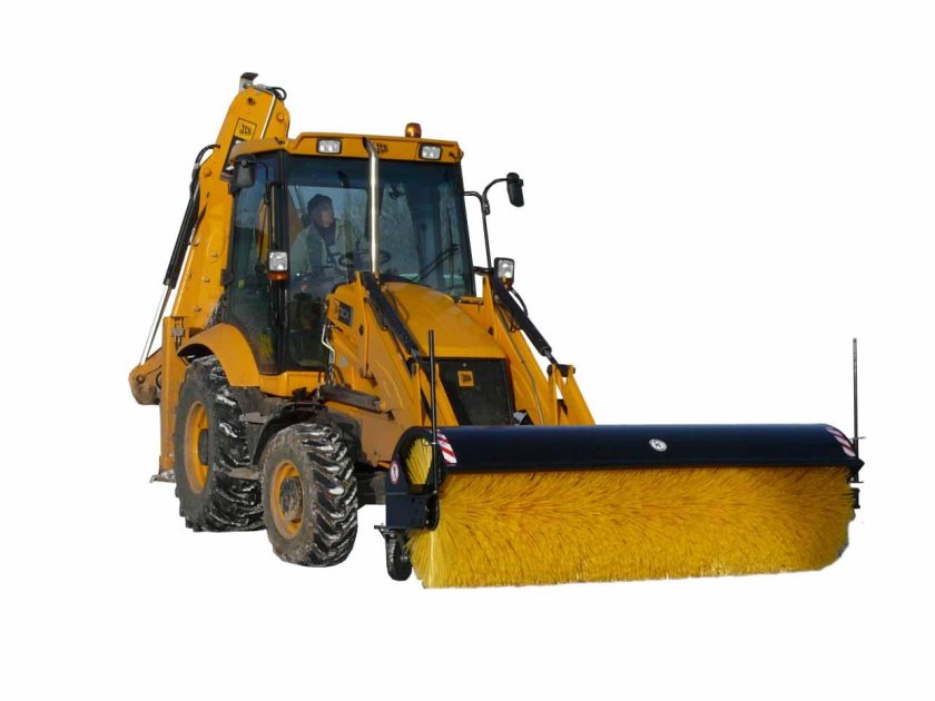 Щетка на JCB 3cx