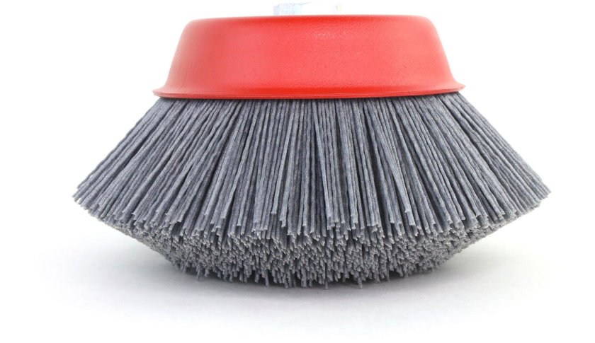 Нейлоновая щетка чашечная sit д150 p60 по дереву на УПМ УШМ