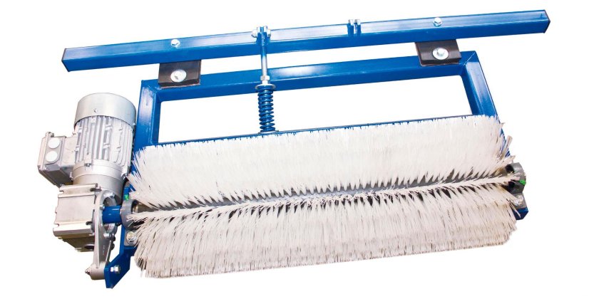 Щетка для очистки конвейерной ленты 800 мм.