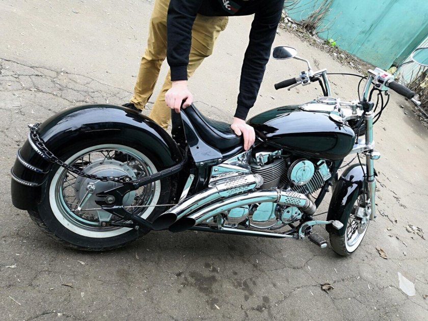 Ямаха драгстар 400 кастом