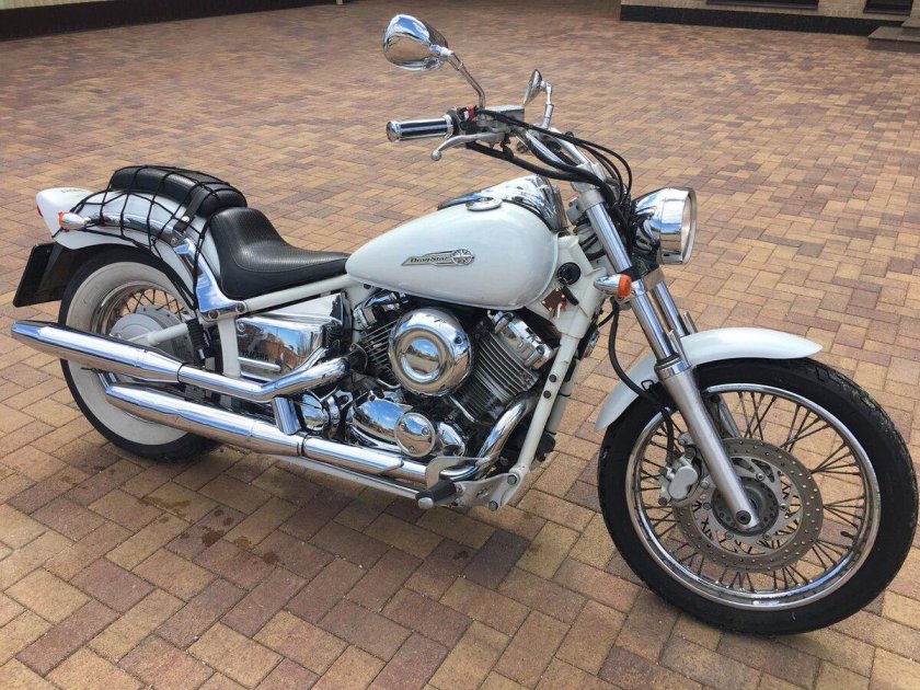 Yamaha Drag Star 400 белый