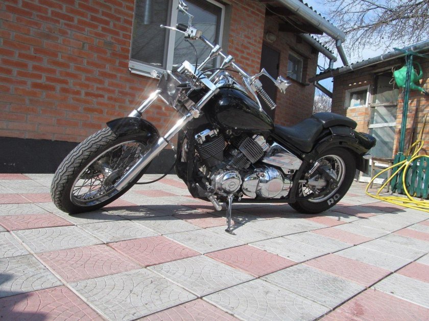 Ямаха драгстар 400 кастом