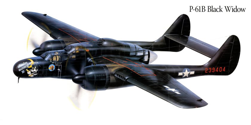 Самолёт p-61 Black Widow