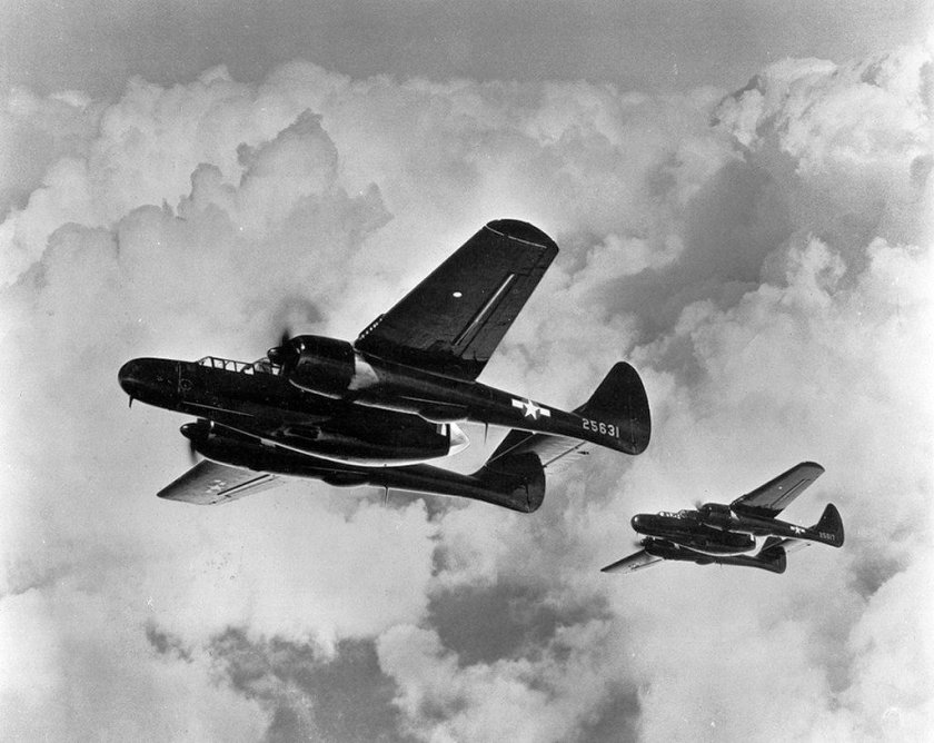 Самолёт p-61 Black Widow