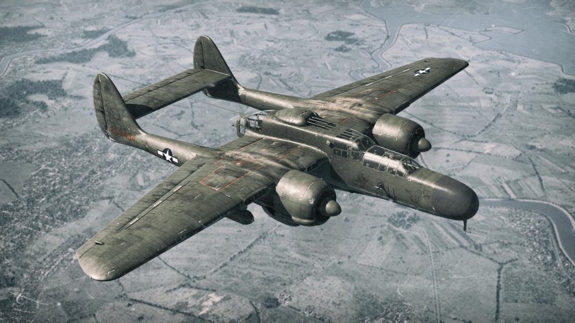 Самолёт p-61 Black Widow