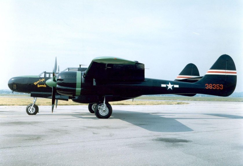 Самолёт p-61 Black Widow