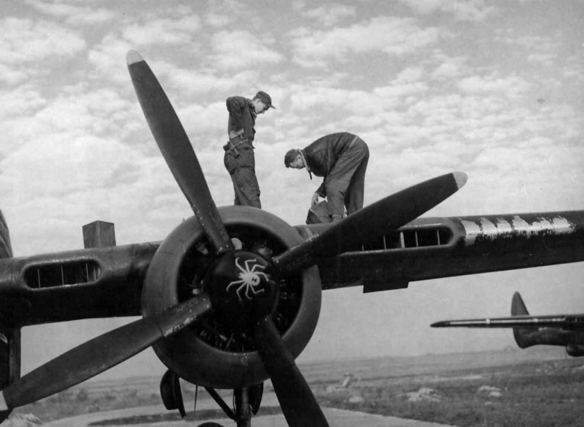 Самолёт p-61 Black Widow