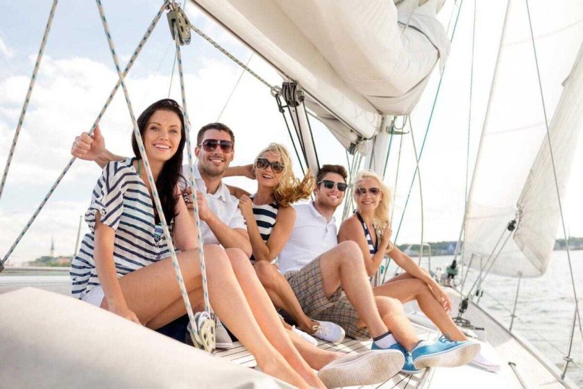 Прогулка на яхте