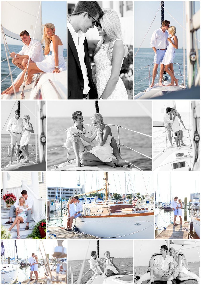 Фотосессия лав стори на яхте