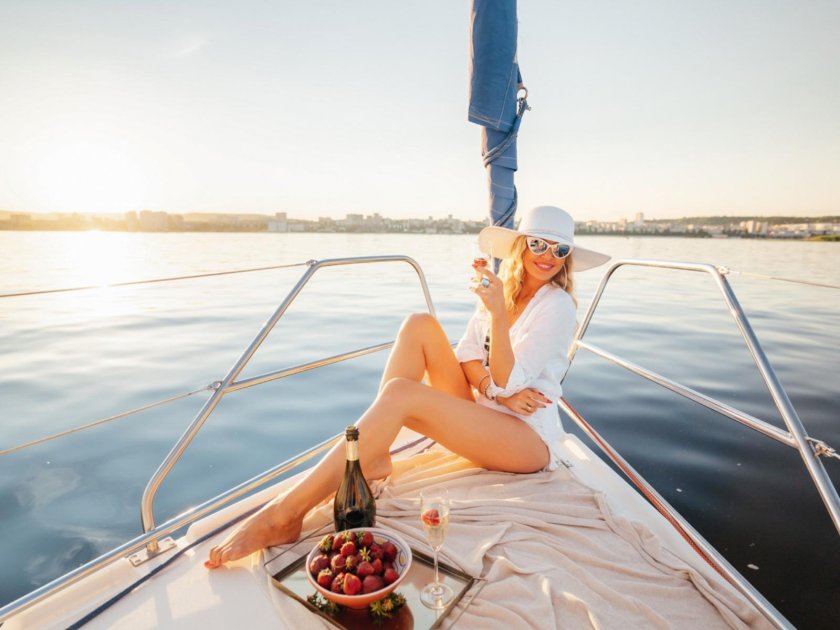 Фотосессия на яхте
