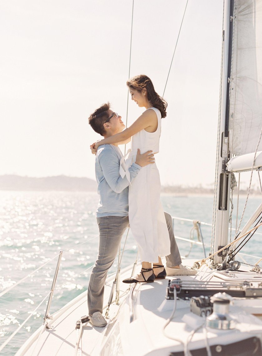 Фотосессия на яхте