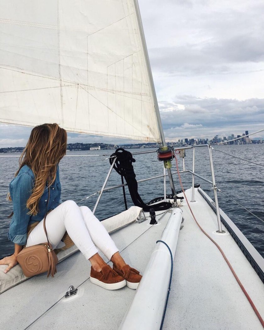 Наряд для прогулки на яхте