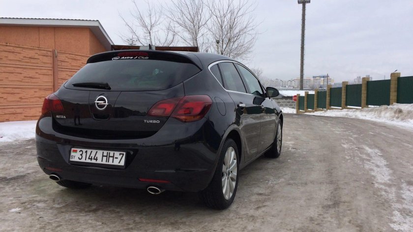Opel Astra j 1.4 Turbo