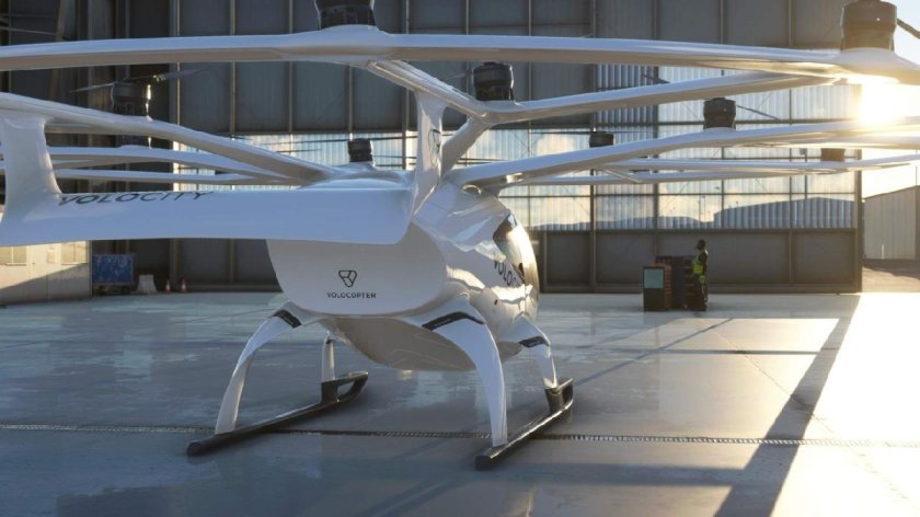 Электровертолёт выставка в Дубае