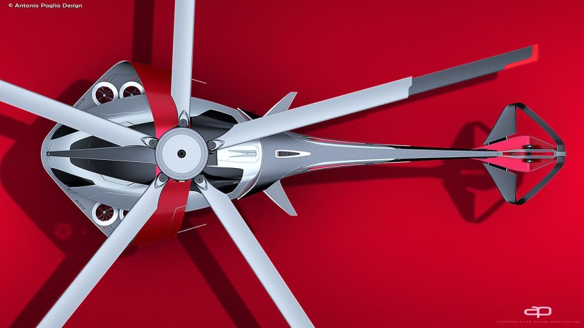 Электровертолет Тесла