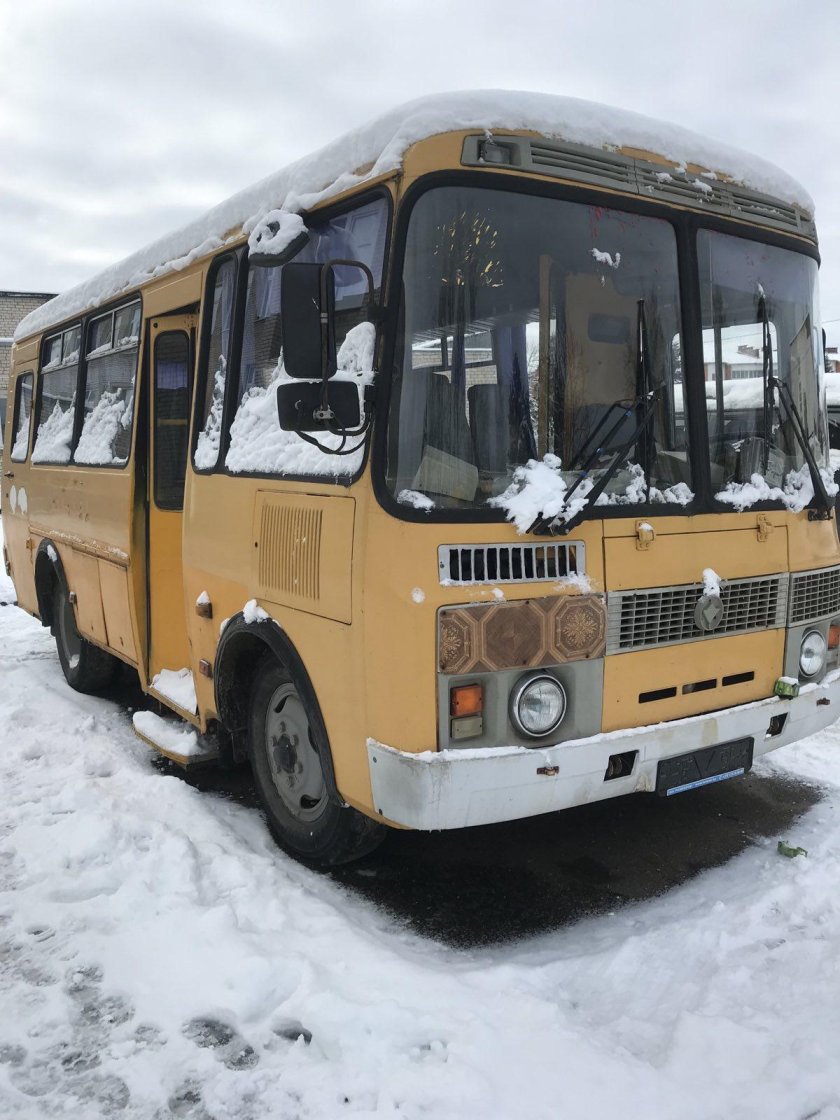 Школьный автобус паз
