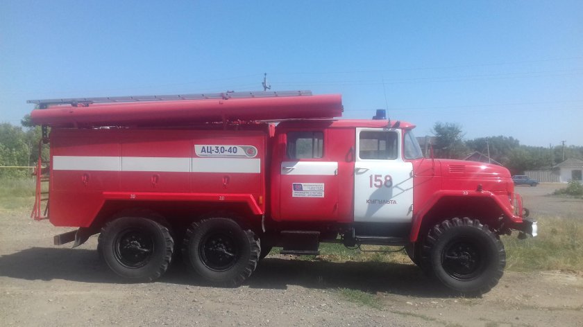 Пожарный зил 131