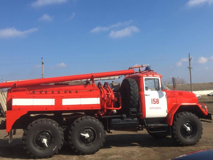 Зил 131 пожарная машина