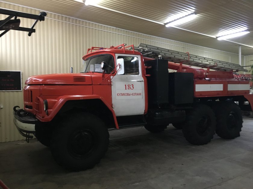Пожарная машина зил 131