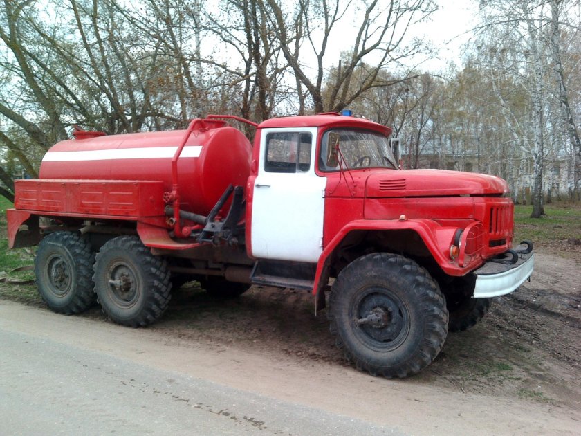 ЗИЛ-131 водовозка пожарная