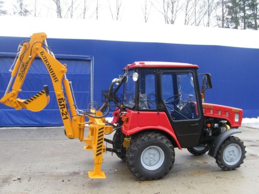 Навесное экскаваторное оборудование для трактора МТЗ 82