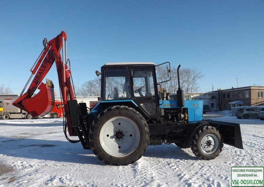 Экскаватор ЭО 2626 на базе трактора МТЗ-82