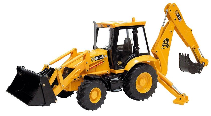 JCB 3cx model 1:76