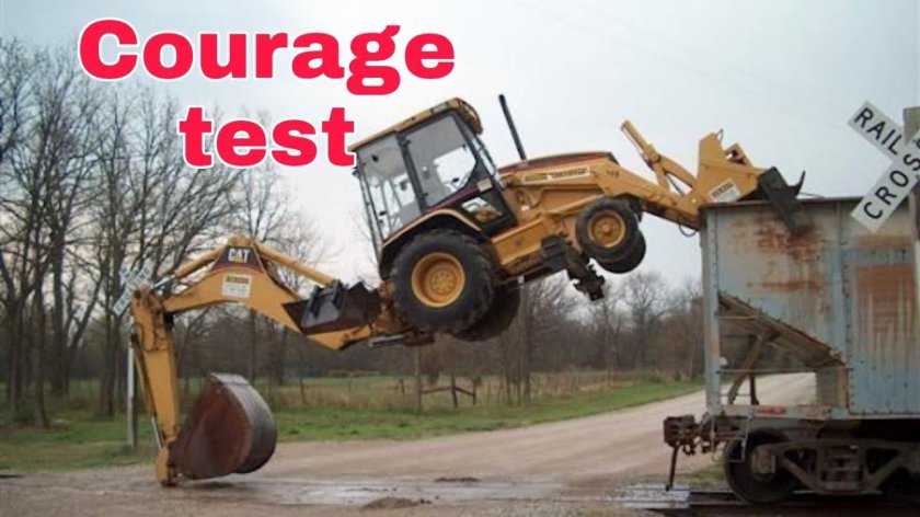 Смешной трактор