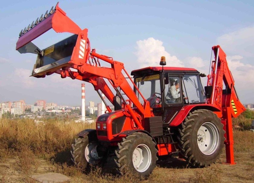 Экскаватор-погрузчик эо-2101