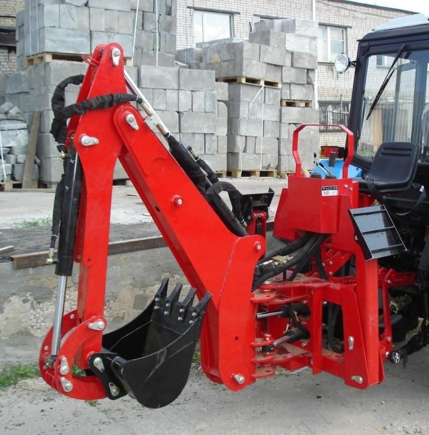 Навесное экскаваторное оборудование для трактора МТЗ 82