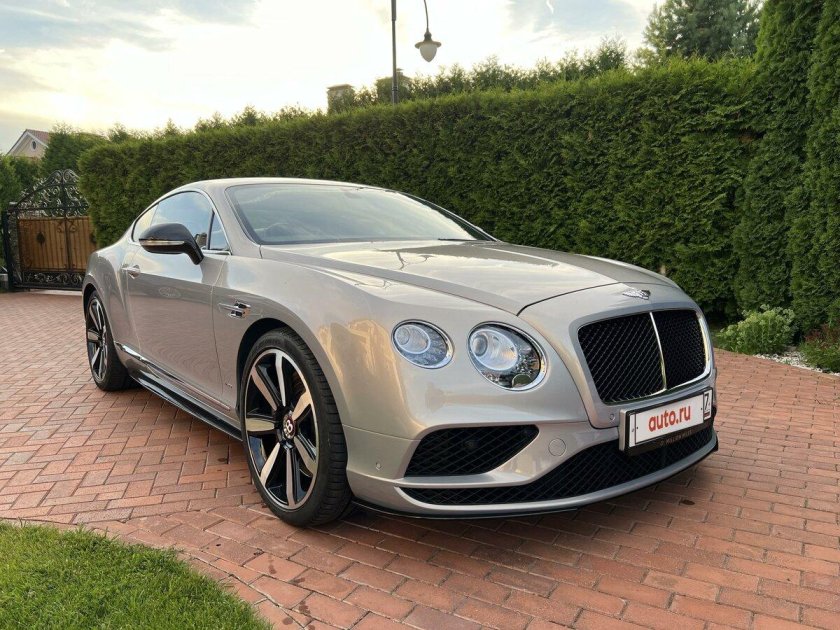 Машина bentley continental gt