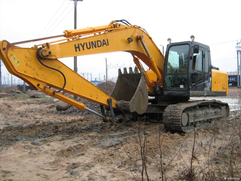 Экскаватор Hyundai r210lc-7