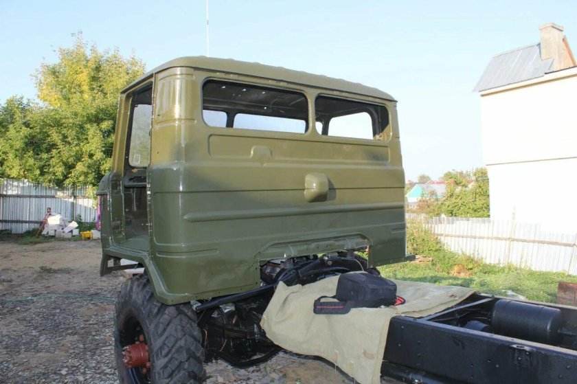 ГАЗ 66 кабина сзади