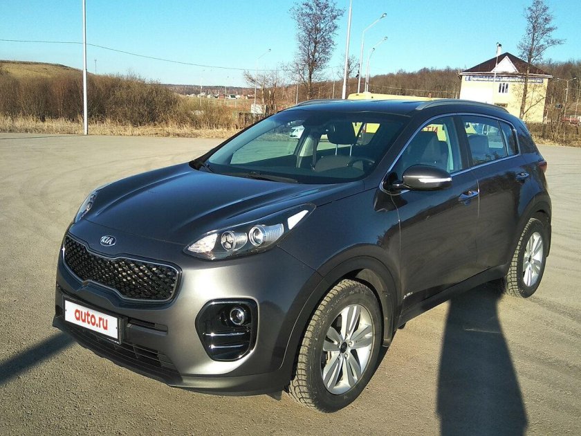 Kia Sportage 2017 серый