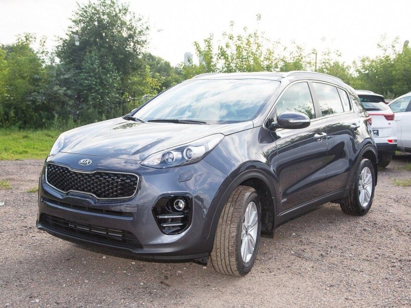 Kia Sportage 4 серый