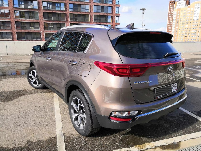 Киа Спортейдж цвета кузова 2021