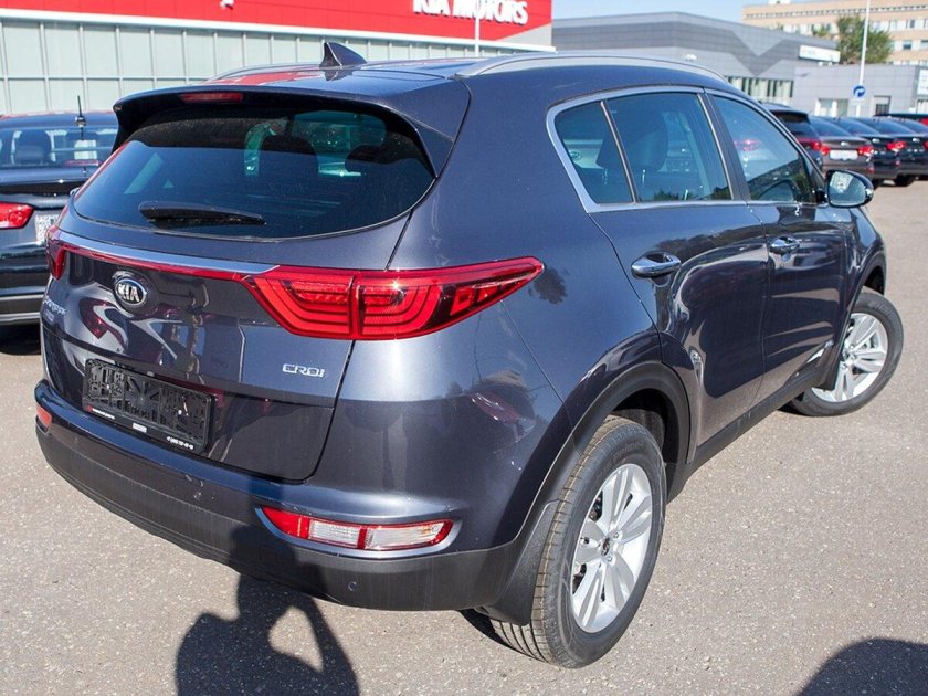 Киа Спортейдж 4 серый