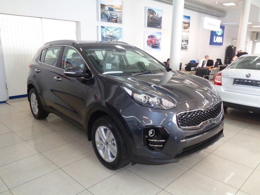 E5b be Kia серый металлик Dark Gun Metal