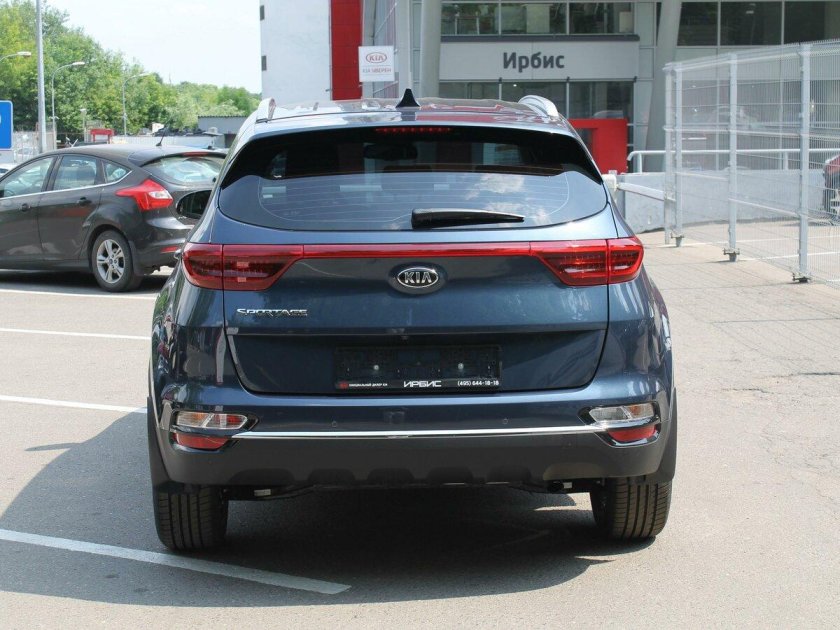 Kia Sportage 4 синий