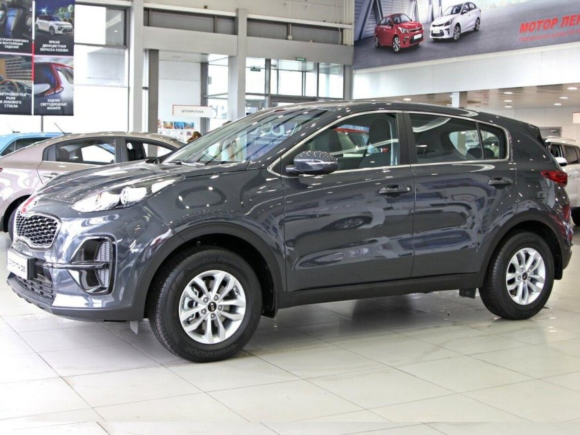 Kia Sportage серый