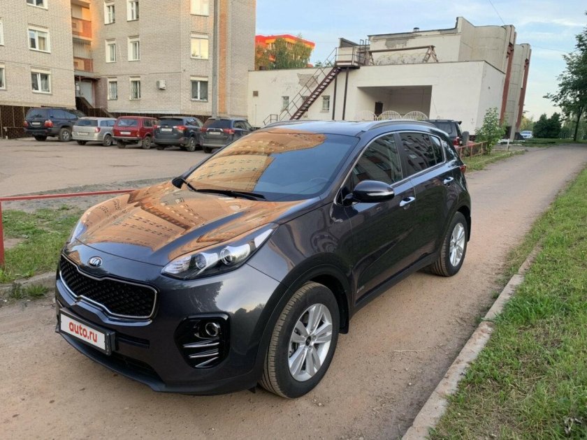 Kia Sportage серый 2018
