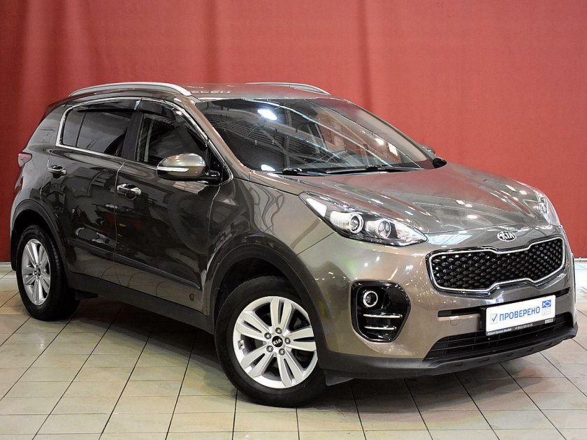 Kia Sportage 4 коричневый