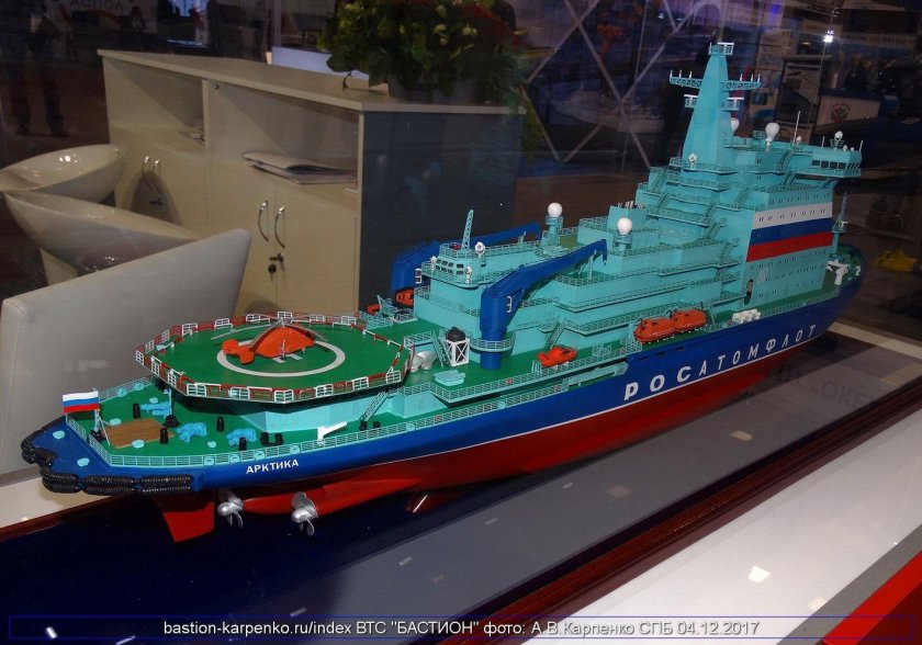 Ледокол Арктика 22220